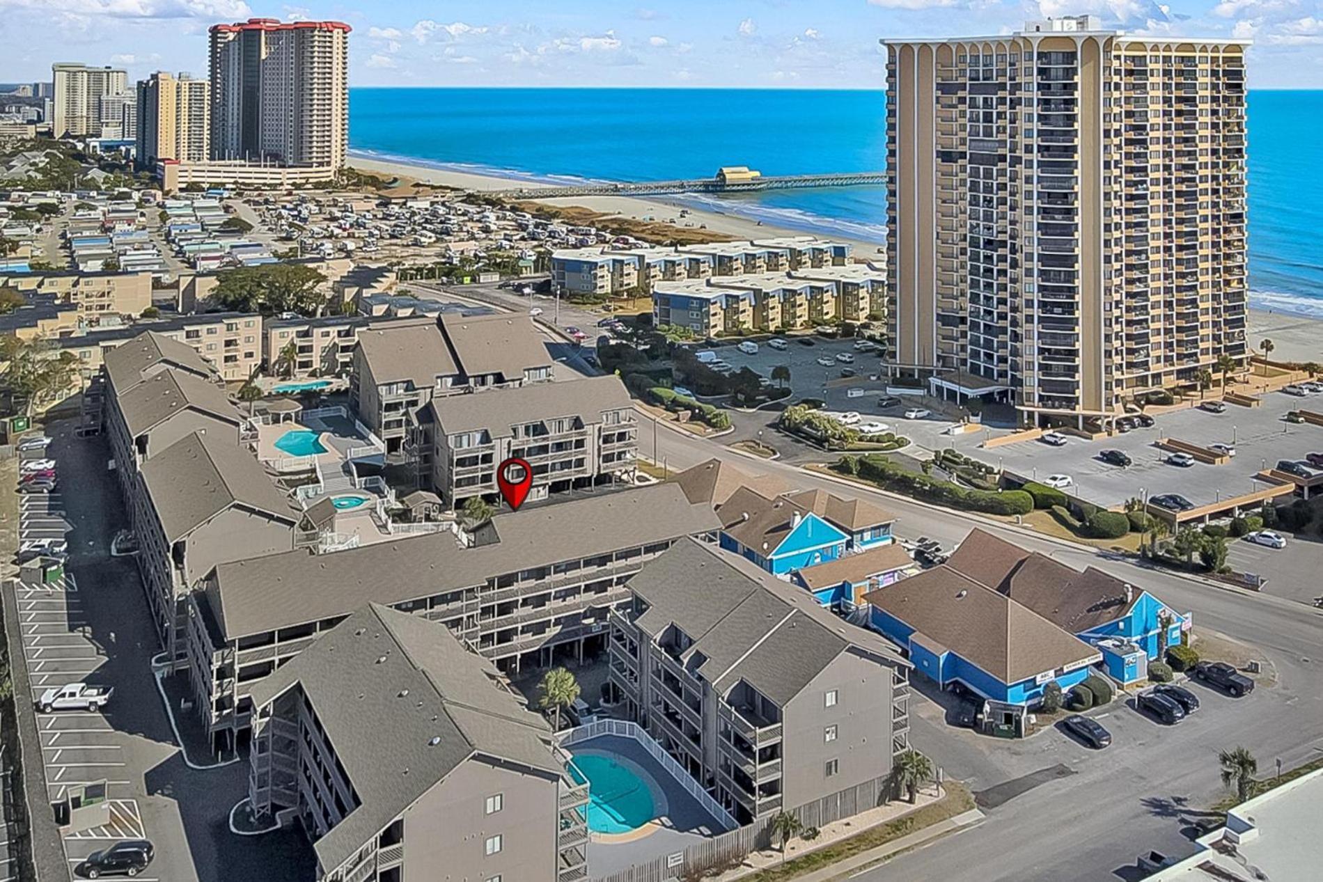 Two Bedroom Steps From The Beach! Shore Dr! Myrtle Beach Exterior photo